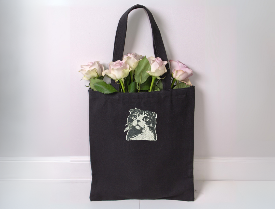 ステンシル刺繍